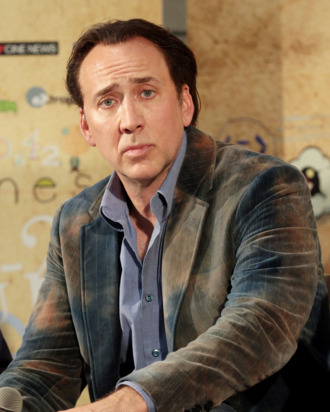 Actor Nicolas Cage attends 2012 Giffoni Film Festival press conference on July 18, 2012 in Giffoni Valle Piana, Italy.