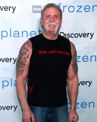 Paul Teutul Sr. poses for photos at the