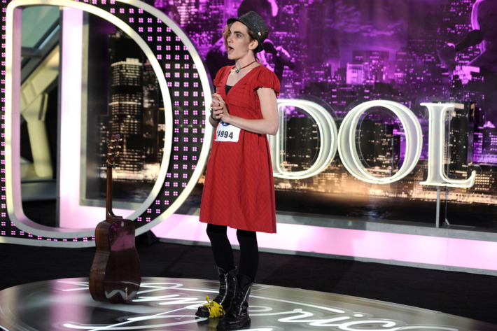 AMERICAN IDOL: Chicago Auditions: Contestant (Katherine "Kez Ban" Sauerbier) on AMERICAN IDOL airing Thursday, Jan. 17 (8:00-10:00 PM ET/PT) on FOX.