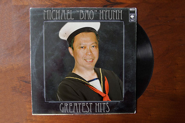 Classic Michael "Bao" Hyunh on vinyl, from his <a href="http://newyork.grubstreet.com/2011/03/should_michael_baos_next_resta.html">"Stern & Bao"</a> Era.