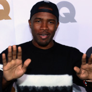 Frank Ocean poses on arrival for the GQ Men of the Year Party at Chateau Marmont on Sunset Blvd., in Hollywood, California, on November 13, 2012.