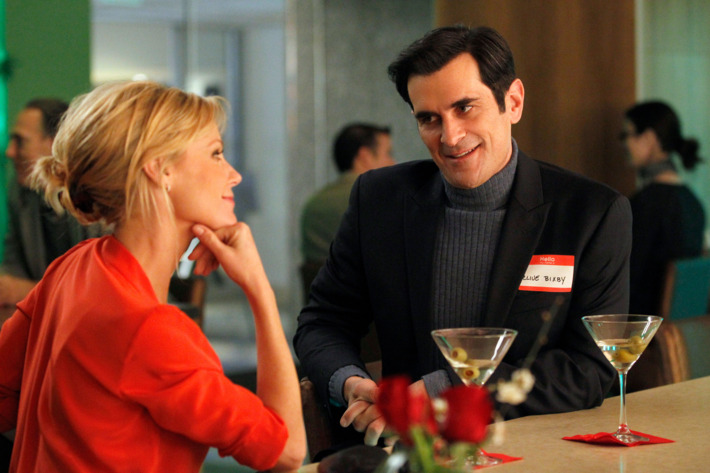 MODERN FAMILY - "Heart Broken" - A fun Valentine's Day romp between Phil and Claire's alter egos, Clive Bixby and Juliana, takes an unexpected turn that lands Claire in the hospital and with a diagnosis that she doesn't take lying down. Meanwhile, Gloria and Jay's attempts to be romantic keep getting interrupted by the kids, which drives Gloria crazy, and Cam and Mitch host a wild Valentine's Day Lonely Hearts Party that leaves them hung over the next morning, trying to piece together what happened and, more importantly, why Dylan is now living with them, on "Modern Family," WEDNESDAY, FEBRUARY 13 (9:00-9:31 p.m., ET)