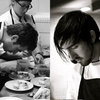 Two chefs, nine courses.