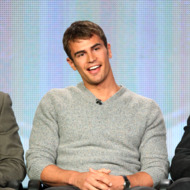 Actor Theo James of "Golden Boy" speaks onstage during the CBS portion of the 2013 Winter TCA Tour at Langham Hotel on January 12, 2013 in Pasadena, California.