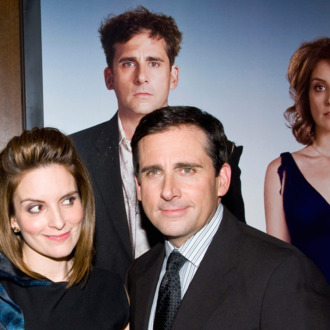 Tina Fey and Steve Carell attend the