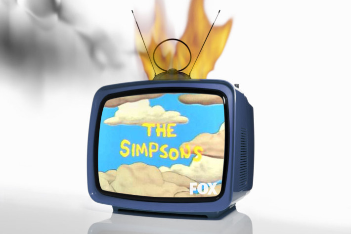Television, close-up