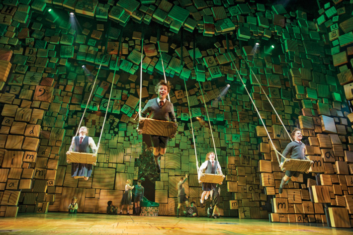 Matilda, at the Sam S. Shubert Theatre.