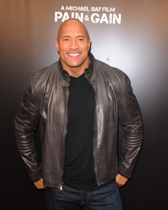 MIAMI BEACH, FL - APRIL 11: Dwayne Johnson attends the