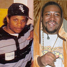 Eazy-E and Ol' Dirty Bastard