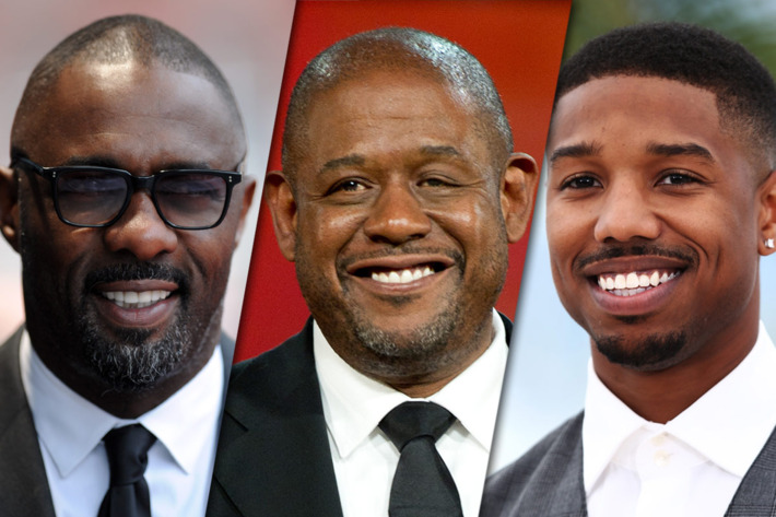 Idris Elba, Forest Whitaker and Michael B. Jordan