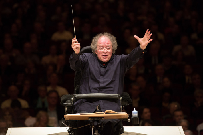 Metropolitan Opera Music Director James Levine leads the MET Orchestra in a concert at Carnegie Hall in New York on Sunday, May 19, 2013. Opera Music Director James Levine leads the MET Orchestra in a concert at Carnegie Hall in New York on Sunday, May 19, 2013. The Sunday, May 19 concert by the MET Orchestra at Carnegie Hall will mark Maestro Levine's first public performance in more than two years after being sideline by a spinal injury. The concert will be broadcast live on SIRIUS XM Channel 74 and streamed on the Met's Web site (metopera.org) beginning at 2:55 p.m. (AP Photo/Metropolitan Opera, Marty Sohl)