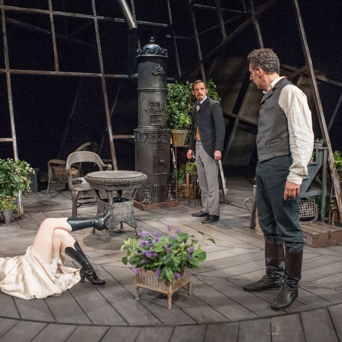 Wrenn Schmidt, Max Gordon Moore, and John Turturro in