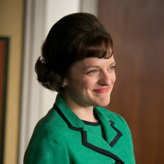 Peggy Olson (Elisabeth Moss) - Mad Men _ Season 6, Episode 11 _ 'Favors' - Photo Credit: Jaimie Trueblood/AMC