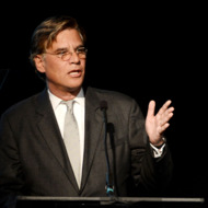 Writer Aaron Sorkin speaks at "An Evening" benifiting The Gay & Lesbian Center at the Beverly Wilshire Hotel on March 21, 2013 in Beverly Hills, California.