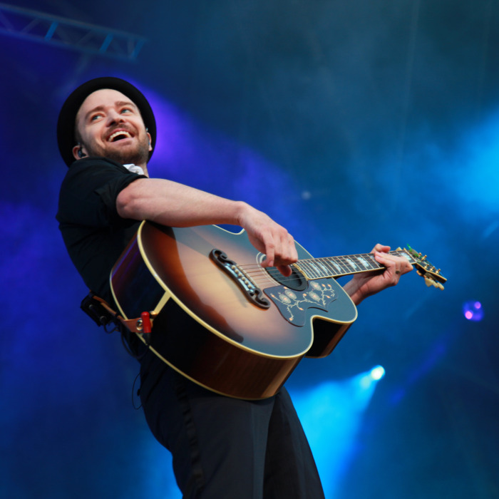 Justin Timberlake performs at Phoenix Park on July 10, 2013 in Dublin, Ireland.