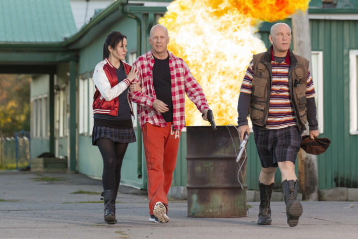(L-R) MARY-LOUISE PARKER, BRUCE WILLIS and JOHN MALKOVICH star in RED 2Ph: Jan Thijs? 2013 Summit Entertainment, LLC. All rights reserved.