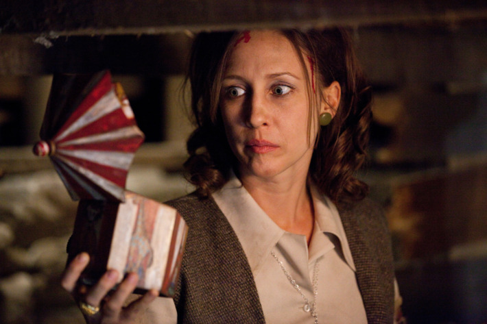 VERA FARMIGA as Lorraine Warren in New Line Cinema’s supernatural thriller “THE CONJURING,” a Warner Bros. Pictures release.