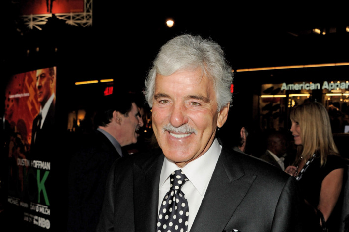 Actor Dennis Farina arrives at the premiere of HBO's "Luck" at the Chinese Theater on January 25, 2012 in Los Angeles, California.