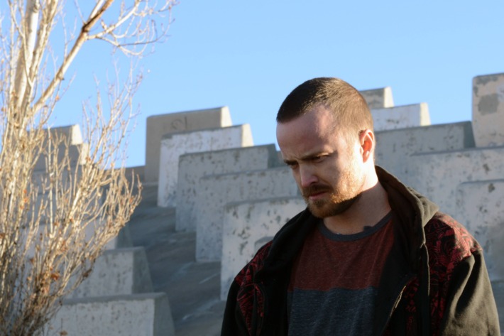 Jesse Pinkman (Aaron Paul) - Breaking Bad _ Season 5, Episode 11 - Photo Credit: Ursula Coyote/AMC