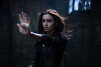 Clary Fray (Lily Collins) in MORTAL INSTRUMENTS: CITY OF BONES.