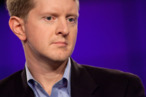 YORKTOWN HEIGHTS, NY - JANUARY 13: Contestant Ken Jennings attends a press conference to discuss the upcoming Man V. Machine