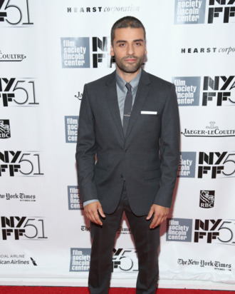 NEW YORK, NY - SEPTEMBER 28: Oscar Isaac attends the