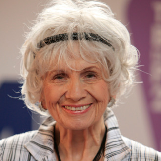 Canadian author Alice Munro