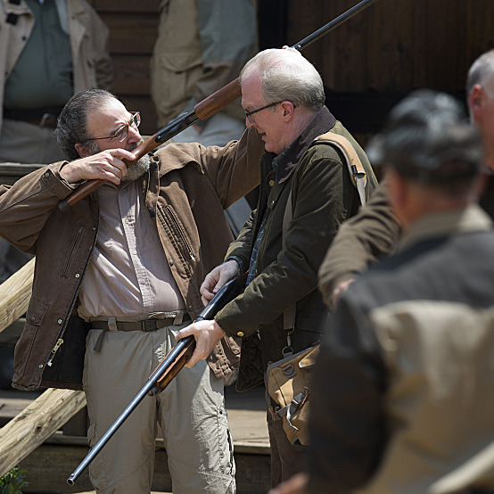 Mandy Patinkin as Saul Berenson and Tracy Letts as Senator Andrew Lockwood in Homeland (Season 3, Episode 05). - Photo: Kent Smith/SHOWTIME - Photo ID: Homeland_305_0845.R