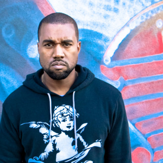 LOS ANGELES, CA - OCTOBER 28: Kanye West visits 97.1 AMP Radio on October 28, 2013 in Los Angeles, California. (Photo by Gabriel Olsen/FilmMagic)
