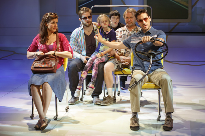 Little Miss Sunshine
Second Stage Theatre
Cast List:
Stephanie J. Block
Alivia Clark
Victoria Dennis
Will Erat
Josh Lamon
Miranda McKeon
Hannah Nordberg
Rory O'Malley
David Rasche
Logan Rowland
Dee Roscioli
Jennifer Sanchez
Leonay Shepherd
Jackson Tanner
Will Swenson
Wesley Taylor
Production Credits:
Directed by James Lapine
Choreography by Michele Lynch
Other Credits:
Lyrics by: William Finn
Music by: William Finn
Book by: James Lapine