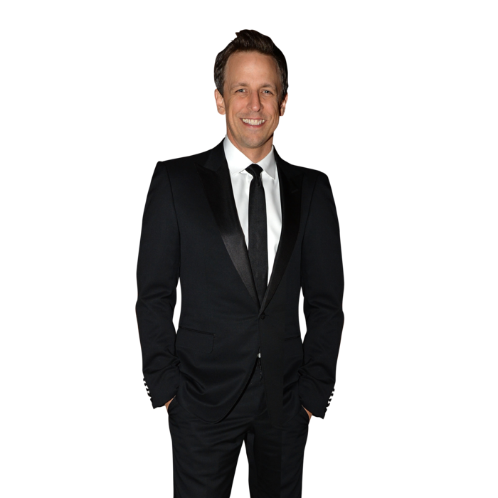 Seth Meyers and Alexi Ashe attend the American Museum of Natural History's 2013 Museum Gala at American Museum of Natural History on November 21, 2013 in New York City.