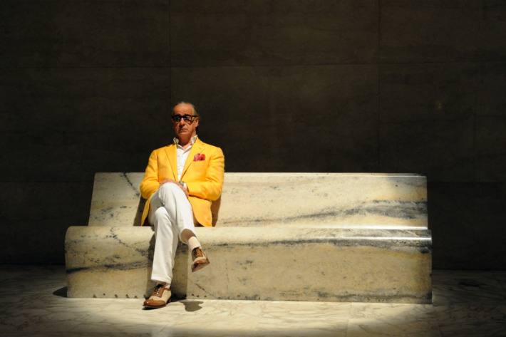 SET DEL FILM "LA GRANDE BELLEZZA" DI PAOLO SORRENTINO.
NELLA FOTO TONI SERVILLO.
FOTO DI GIANNI FIORITO
