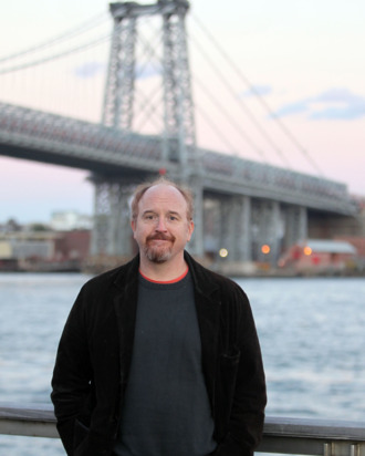 NEW YORK, NY - OCTOBER 29: Louis C.K. films