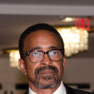 Tim Meadows poses on the red carpet during the 14th Annual Mark Twain Prize for American Humor at the John F. Kennedy Center for the Performing Arts on October 23, 2011 in Washington, DC.