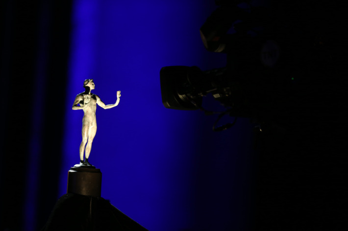 LOS ANGELES, CA - JANUARY 27: General view of the atmosphere during the 19th Annual Screen Actors Guild Awards at The Shrine Auditorium on January 27, 2013 in Los Angeles, California. (Photo by Christopher Polk/WireImage) 23116_012_1887.JPG