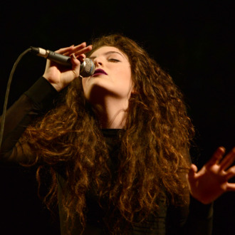 LOS ANGELES, CA - DECEMBER 08: Lorde aka. Ella Maria Lani Yelich-O'Connor performs during The 24th Annual KROQ Almost Acoustic Christmas at The Shrine Auditorium on December 8, 2013 in Los Angeles, California. (Photo by C Flanigan/WireImage)