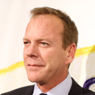 Actor Kiefer Sutherland attends the "Stand Up For Gus" Benefit at Bootsy Bellows on November 13, 2013 in West Hollywood, California.