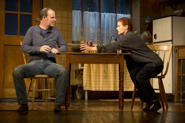 Outside MullingarSamuel J. Friedman TheatreCast List:Debra Messing Br?an F. O’Byrne Peter MaloneyDearbhla MolloyProduction Credits:Doug Hughes (Direction)John Lee Beatty (Scenic Design)Catherine Zuber (Costume Design)Mark McCullough (Lighting Design)Fitz Patton (Original Music and Sound Design)Other Credits:Written by: John Patrick Shanley