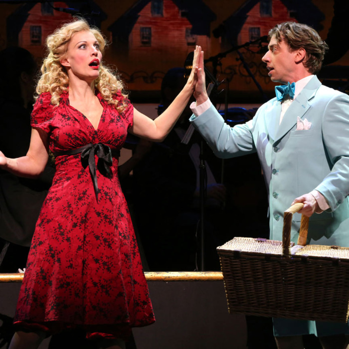 Rachel York, Christian Borle in Little Me