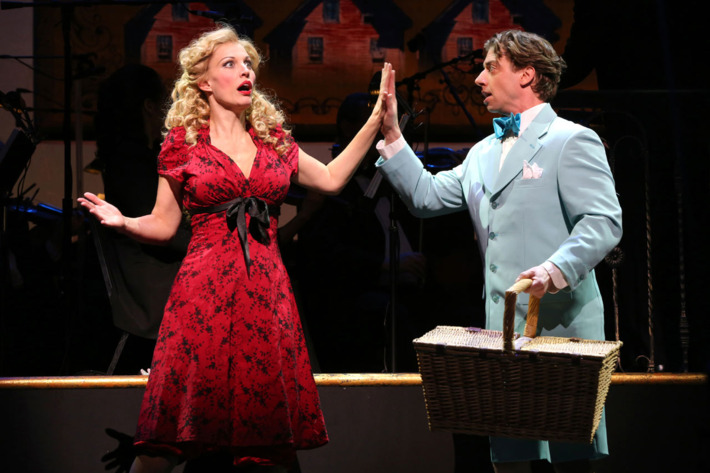 Rachel York, Christian Borle in Little Me