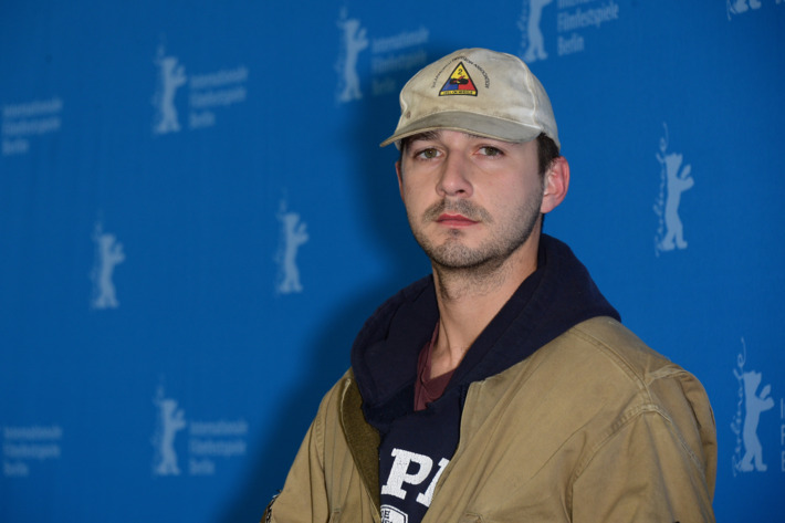 BERLIN, GERMANY - FEBRUARY 09: Shia LaBeouf attends the 'Nymphomaniac Volume I' (long version) photocall during 64th Berlinale International Film Festival at Grand Hyatt Hotel on February 9, 2014 in Berlin, Germany. (Photo by Dominique Charriau/WireImage)