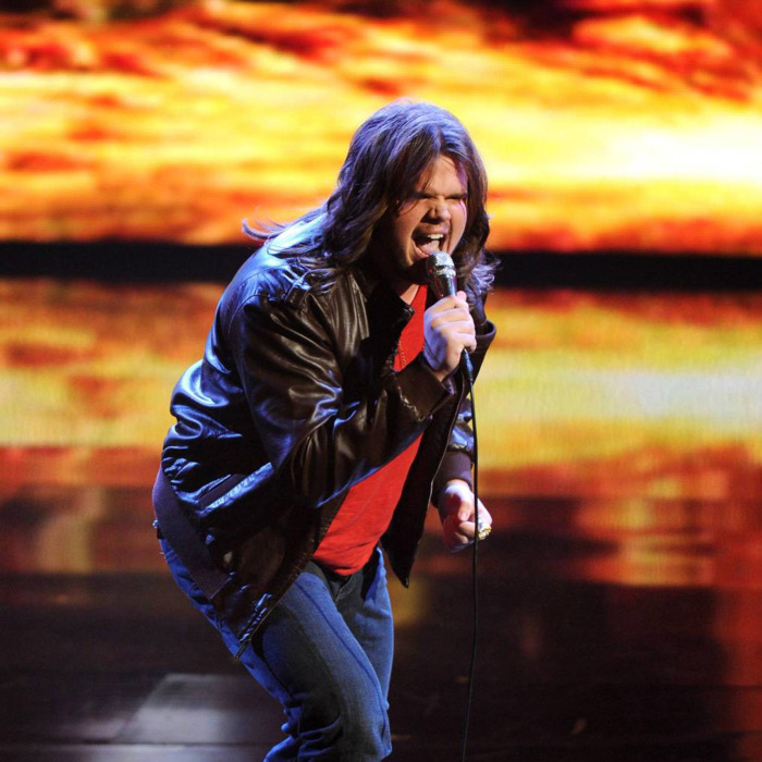 Caleb Johnson performs on AMERICAN IDOL XIII