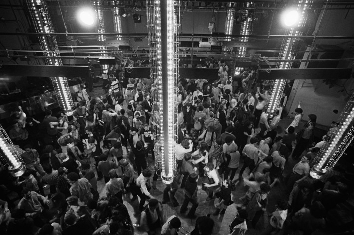 06 Mar 1978 --- Manhattan's reknowned disco and nightclub Studio 54 is located at 254 West 54th Street. --- Image by ? Michael Norcia/Sygma/Corbis