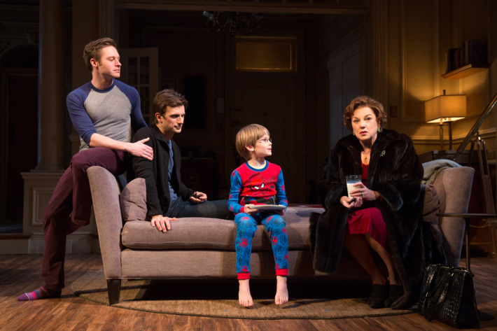 Mothers and SonsJohn Golden TheatreCast List:Tyne DalyFrederick WellerBobby SteggertProduction Credits:Sheryl KallerOther Credits:Written by: Terrence McNally