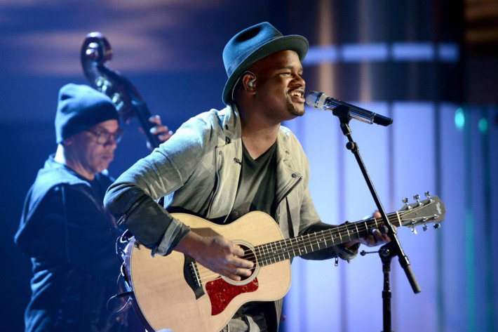 C.J. Harris performs on AMERICAN IDOL XIII airing Wednesday, March 26