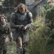 Maisie Williams, Rory McCann.