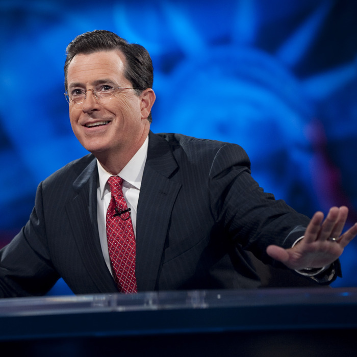 NEW YORK - SEPTEMBER 8: Host Stephen Colbert appears during the