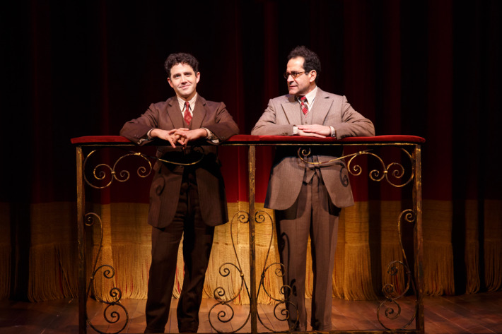 Act OneVivian Beaumont TheaterCast List:Bill ArmyWill BrillLaurel CasilloChuck CooperSantino FontanaSteven KaplanWill LebowMimi LieberCharlotte MaierAndrea MartinDeborah OffnerMatthew SaldivarMatthew SchechterTony ShalhoubBob StillmanAmy WarrenProduction Credits:James Lapine (Direction)Beowolf Boritt (Scenic Design)Jane Greenwood (Costume Design)Ken Billington (Lighting Design)Daniel Moses Schrier (Sound Design)Louis Rosen (Original Music)Other Credits:Book by: From the memoir by Moss Hart, adapted by James Lapine