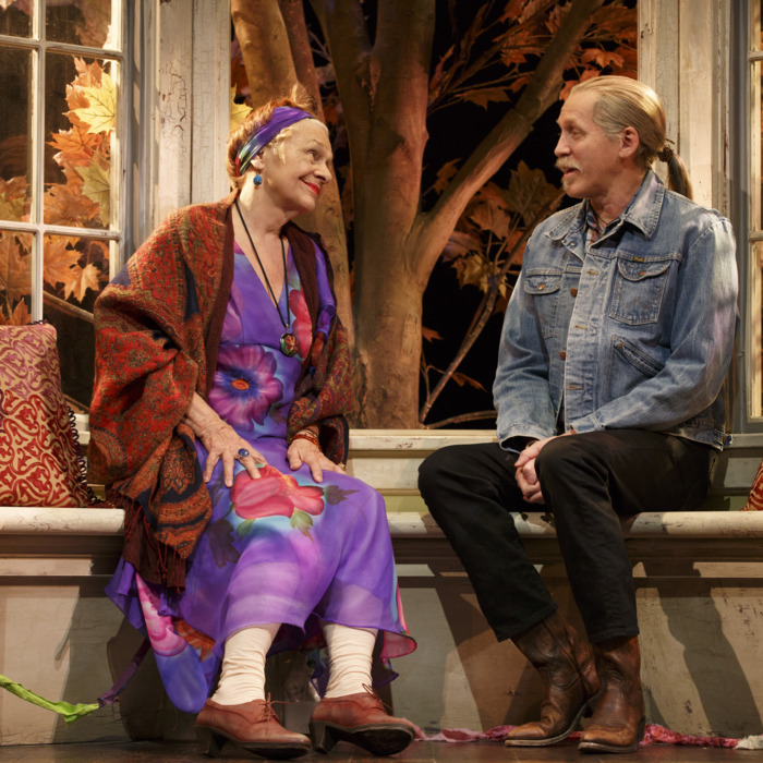 The Velocity of AutumnBooth TheatreCast List:Estelle ParsonsStephen SpinellaProduction Credits:Molly Smith (Direction)Eugene Lee (Scenic Design)Linda Cho (Costume Design)Rui Rita (Lighting Design)Darron L. West (Sound Design)Other Credits:Written by: Eric Coble