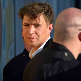 HOLLYWOOD, CA - MAY 28: Vitalii Sediuk Ukrainian Tv reporter arrested at the World Premiere of Disney's